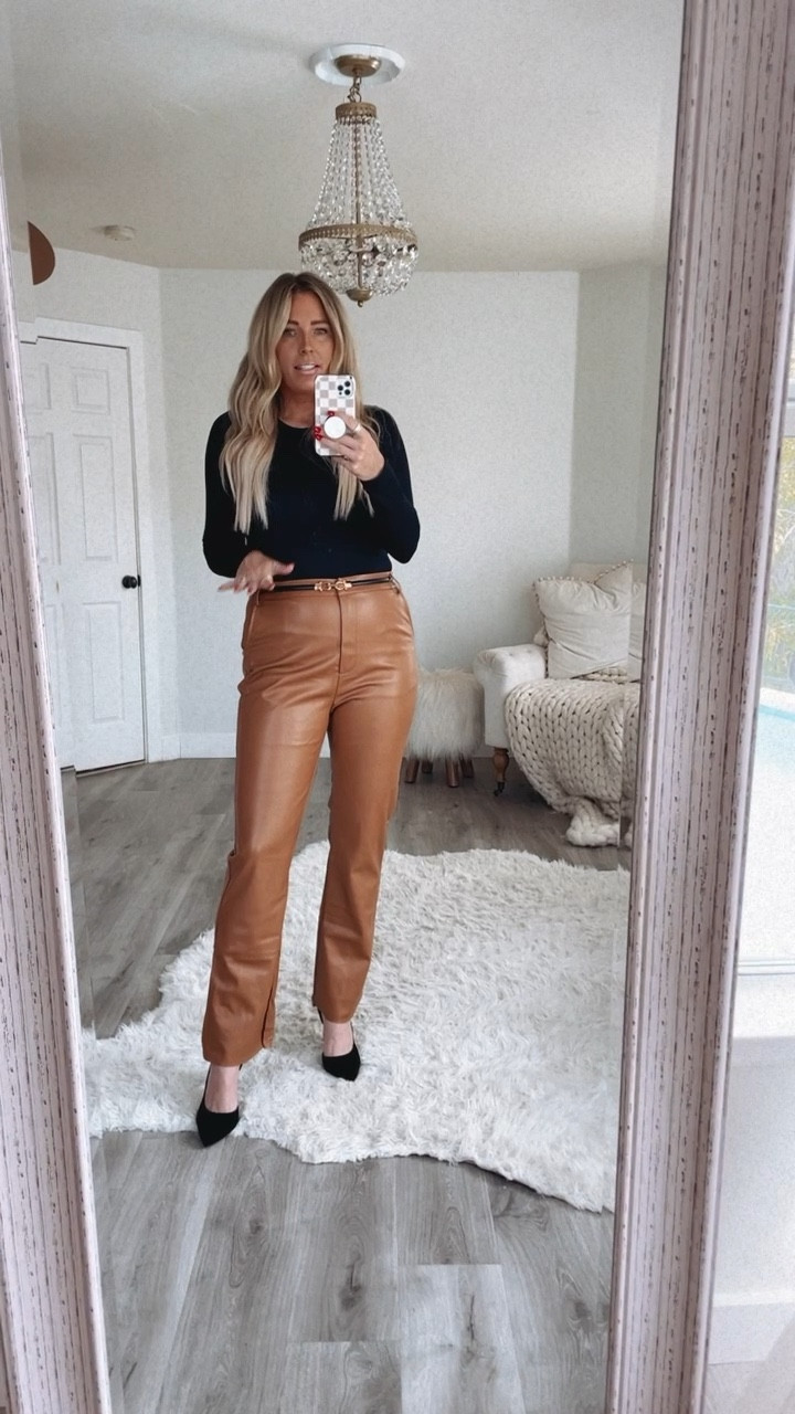 Sized up to a large in the pants for this fit. SKIMS looks for less top fits TTS l, wearing medium. Christmas party. Thanksgiving party. Friendsgiving. 
Pullover. Holiday party. Thanksgiving outfit. 


#LTKHolidaySale 


#LTKVideo #LTKCyberWeek #LTKHoliday