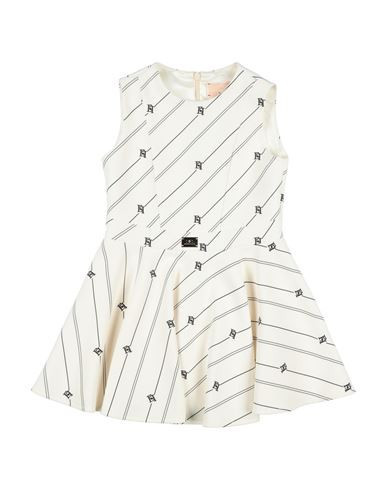 Elisabetta Franchi La Mia Bambina Toddler Girl Kids' dress Ivory Size 6 Polyester, Elastane | YOOX (US)