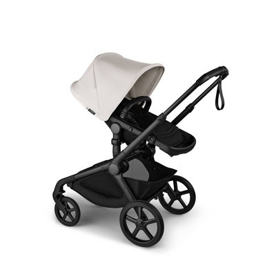 Bugaboo Kangaroo Single to Double Full-Size Stroller - Misty White: All-Terrain Tires, Adjustable Harness, 5-Point Harness, Machine Washable Seat Pad | Target