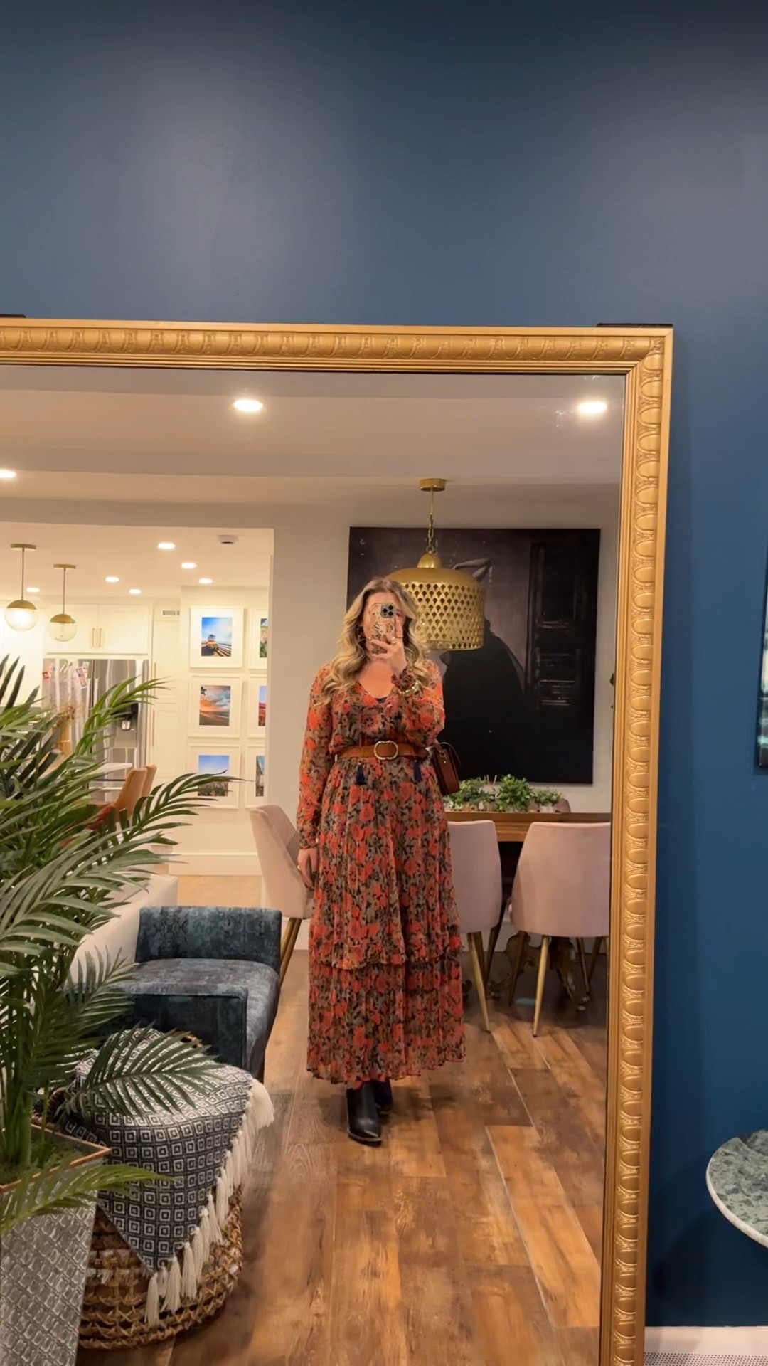 One of my favorite fall dresses. This one is old, but I linked similar & wide calf boots. fall outfit, fall fashion 

 #LTKSeasonal #LTKMidsize #LTKShoeCrush