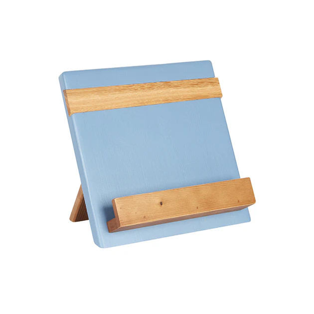 Bali Cookbook Holder - French Blue | Cailini Coastal