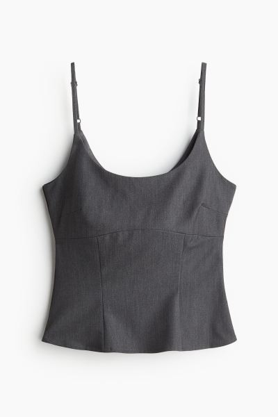 Corset-style strappy top | H&M (US + CA)