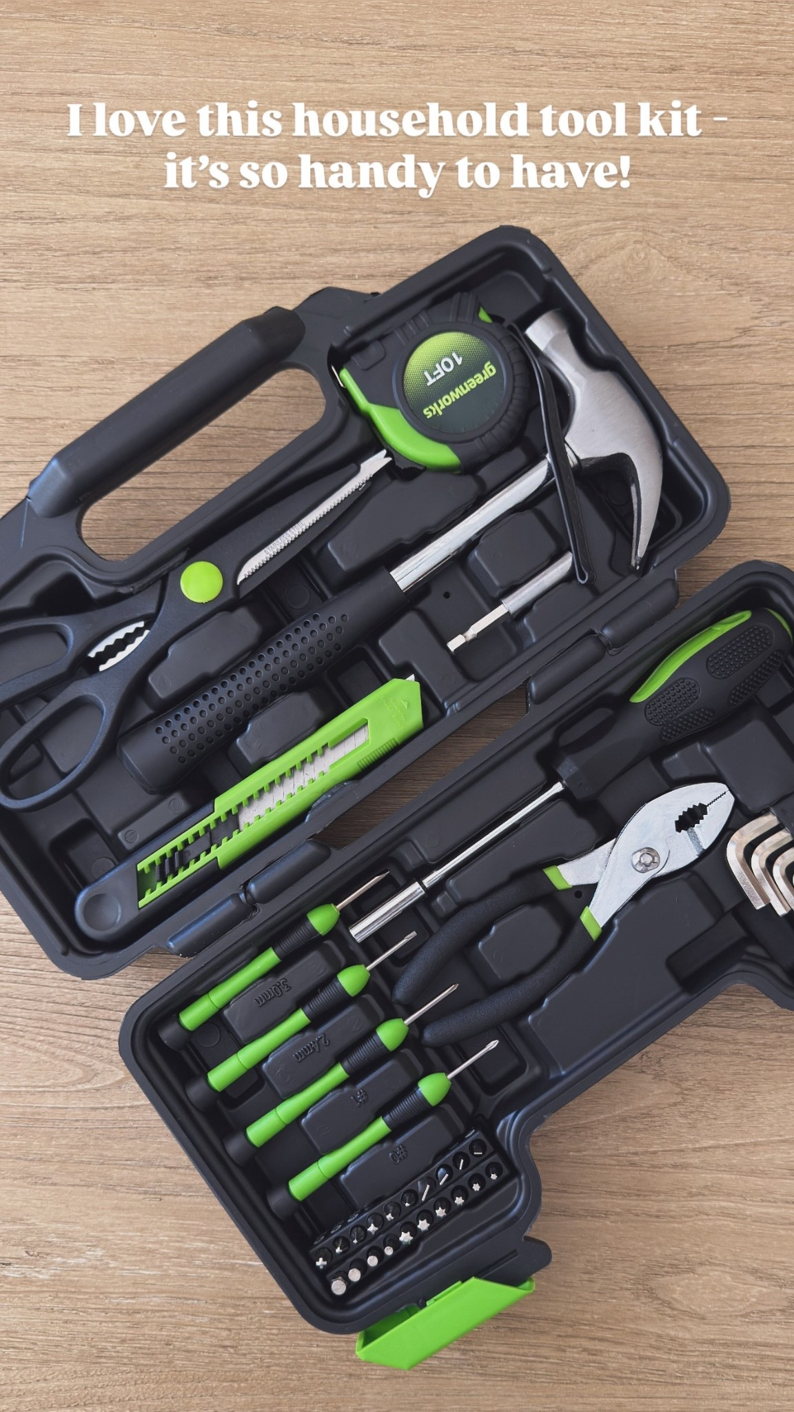 I call this my girls tool kit because I have to do everything myself or hire someone so this is perfect to have in the house 

#LTKSaleAlert #LTKHome #LTKdayinmylife
