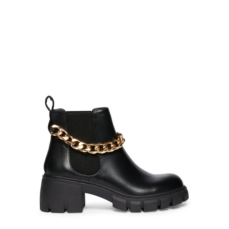 Madden Girl Women's Honey-C Chain Detail Chelsea Boot | Walmart (US)