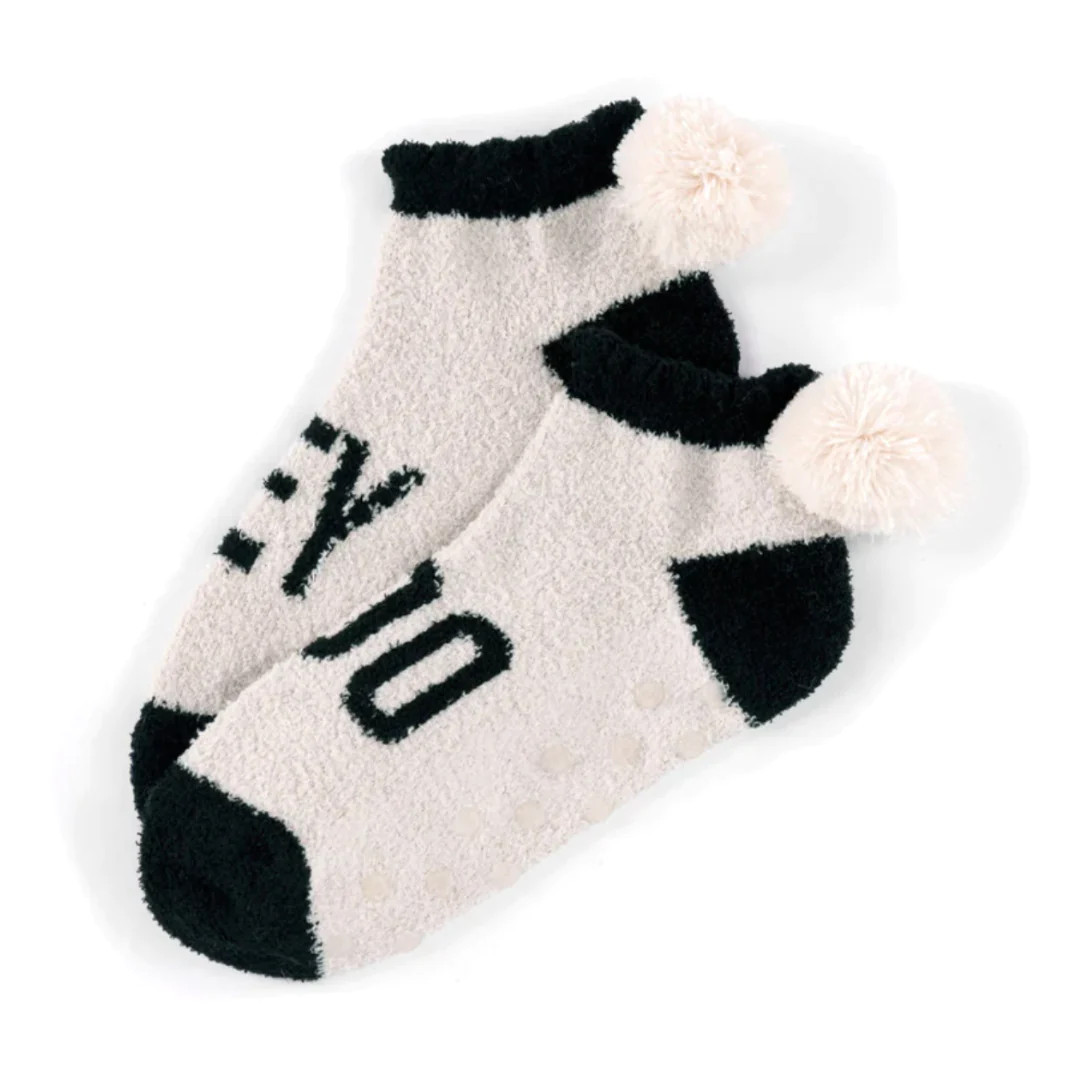 Hey Boo Pom Pom Socks | Waiting On Martha