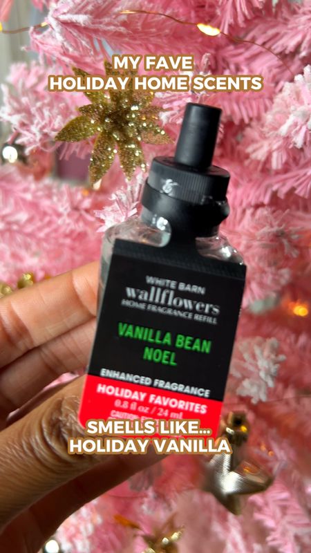 Bath & Body Works currently has a $2.75 sale on their wallflower refills, and this is a great time to get your holiday home scents! 🏡🎄✨

I got a few during the sale, here are my fave holiday home scents:
🎄 Vanilla Bean Noel - classic holiday vanilla
🎄 Snowflakes & Cashmere - smells just like the old Chestnut & Argan scent
🎄The Perfect Christmas - smells like a blend of Christmas trees & classic holiday scents.
🎄 Spiced Gingerbread - smells like Christmas cookies 

#LTKGiftGuide #LTKHoliday #LTKhome