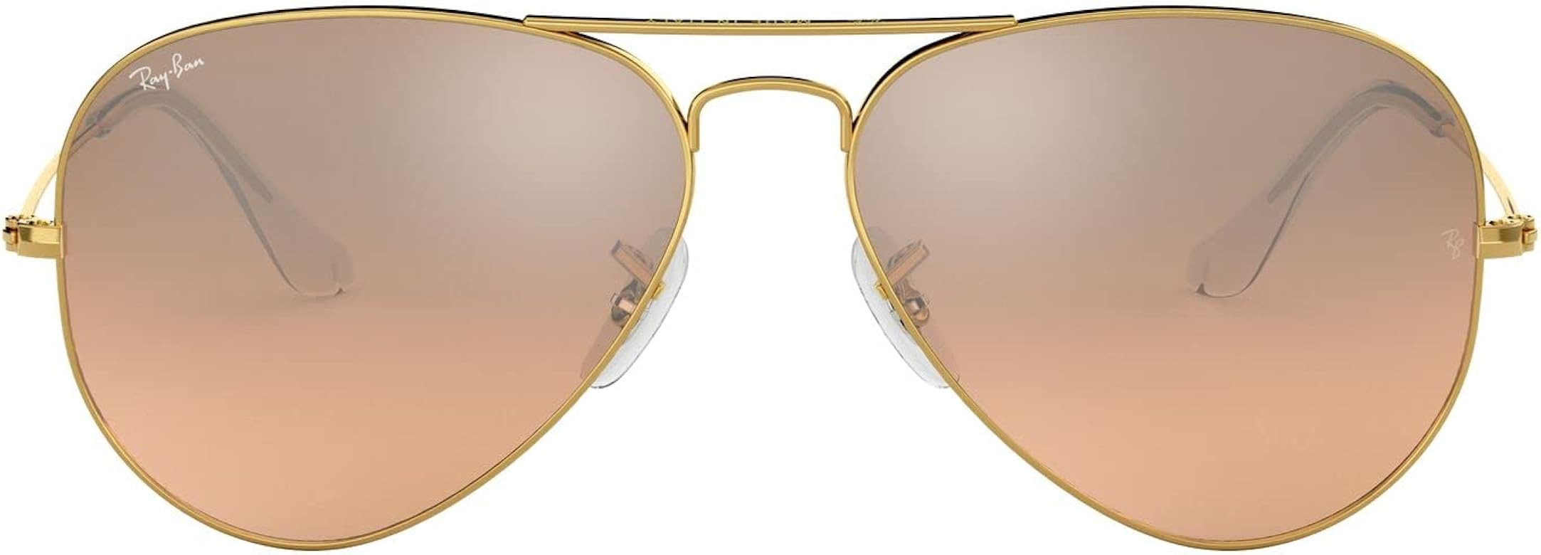 Ray-Ban Women's RB3025 Classic Mirrored Aviator Sunglasses | Amazon (US)