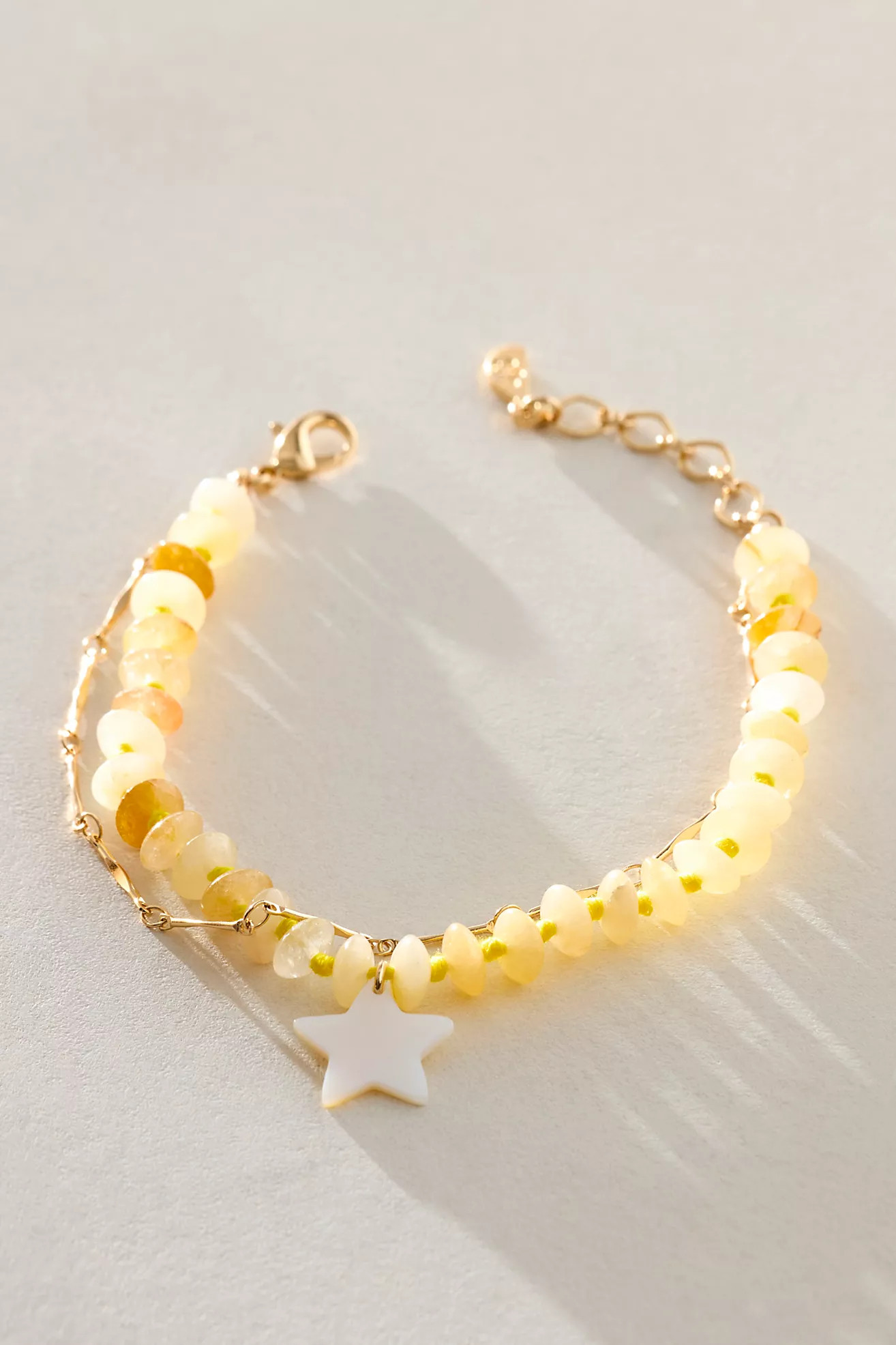 Ariana Ost Iridessa Semiprecious Stone Anklet | Free People (Global - UK&FR Excluded)