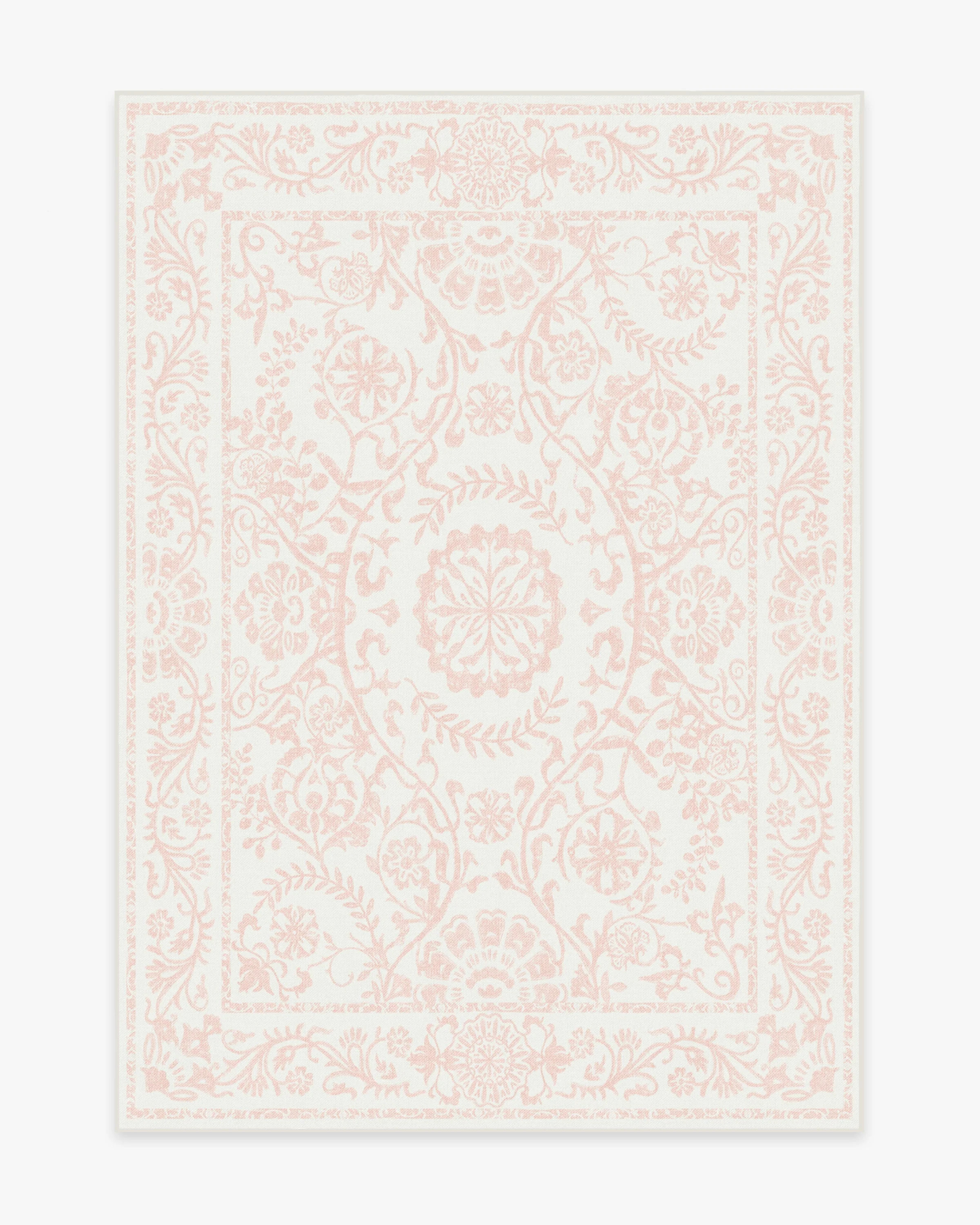Delphina Powder Pink Rug | Ruggable US | Ruggable