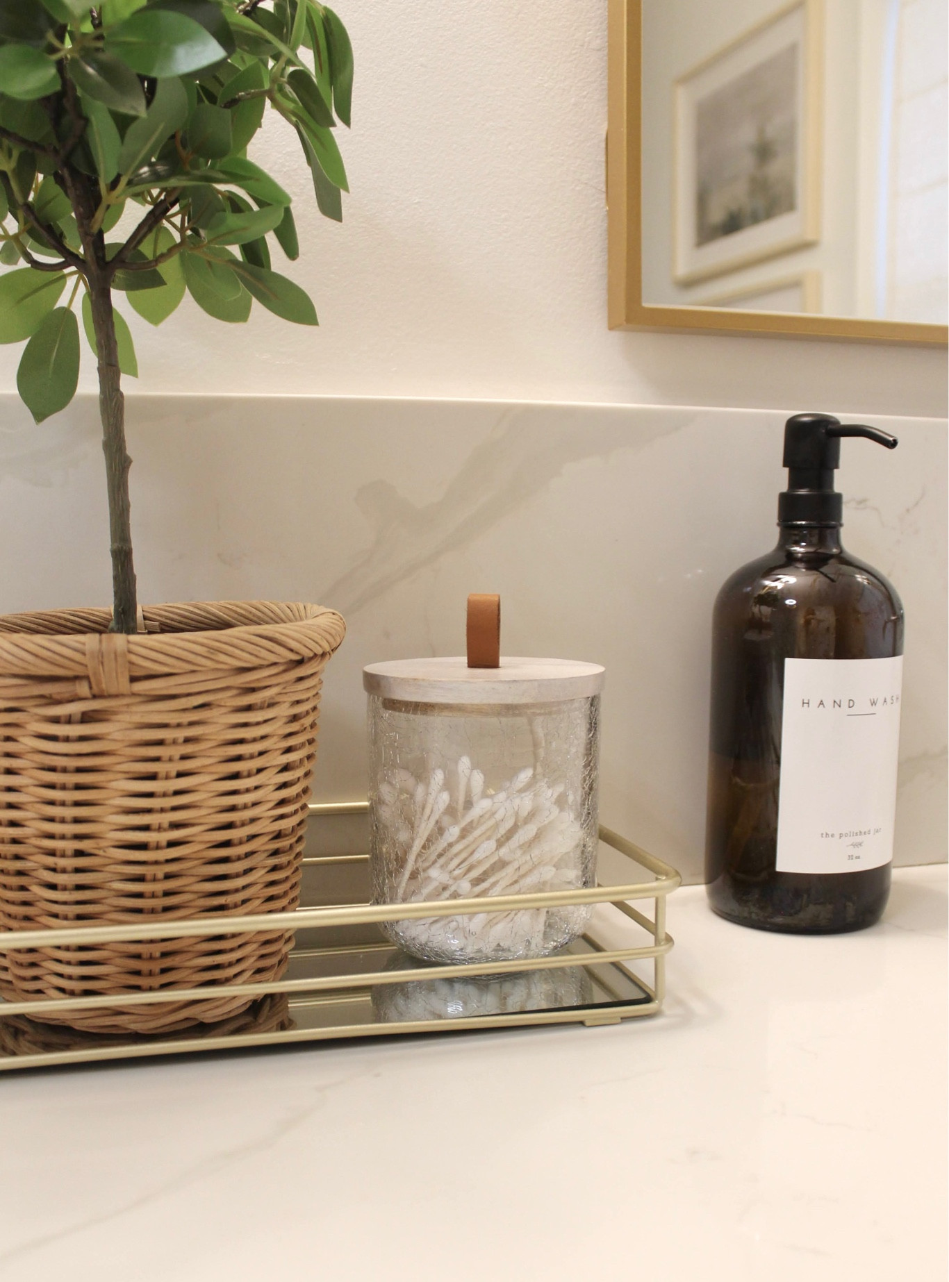 Bathroom accessories
Vanity styling
White double vanity


#LTKhome #LTKsalealert #LTKunder50