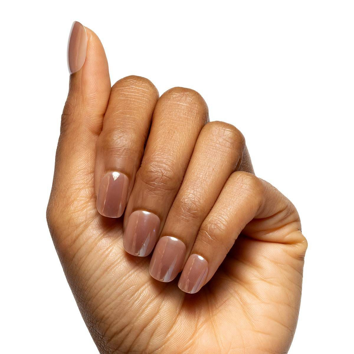 Olive & June Press-On Fake Nails - XS Squoval - Taupe Jelly Chrome - 42ct | Target