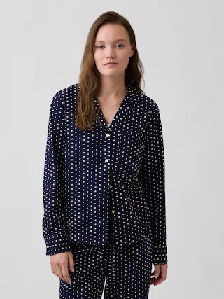 Poplin PJ Shirt | Gap Factory
