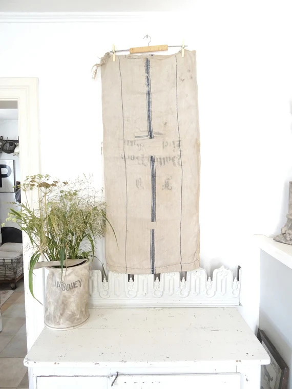 Antique Linen Bag BOCH - Etsy | Etsy (US)