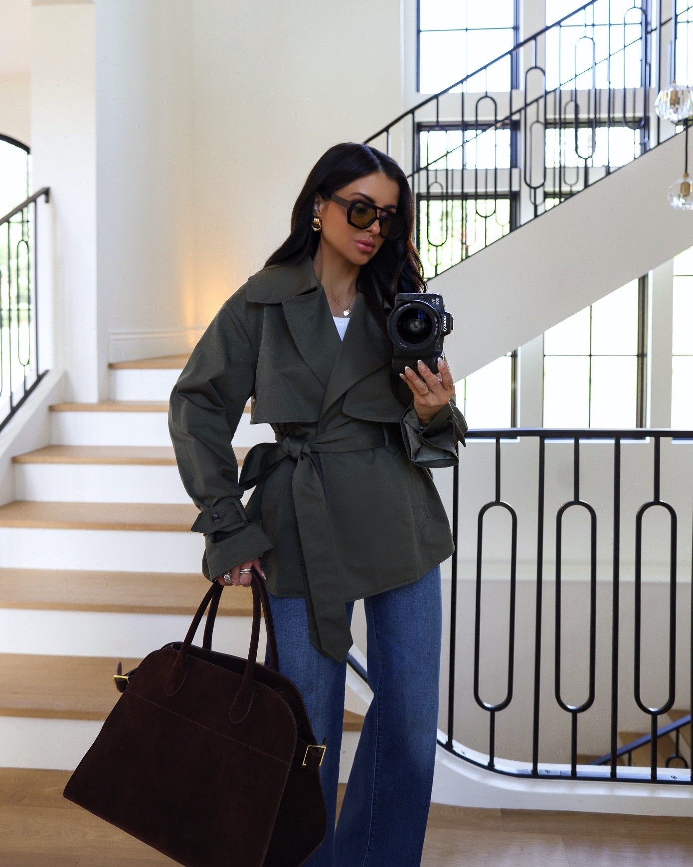 Favorite Nordstrom cropped trench coat is back in a new color!
Office outfit ideas 

#LTKWorkwear #LTKootd #LTKSeasonal