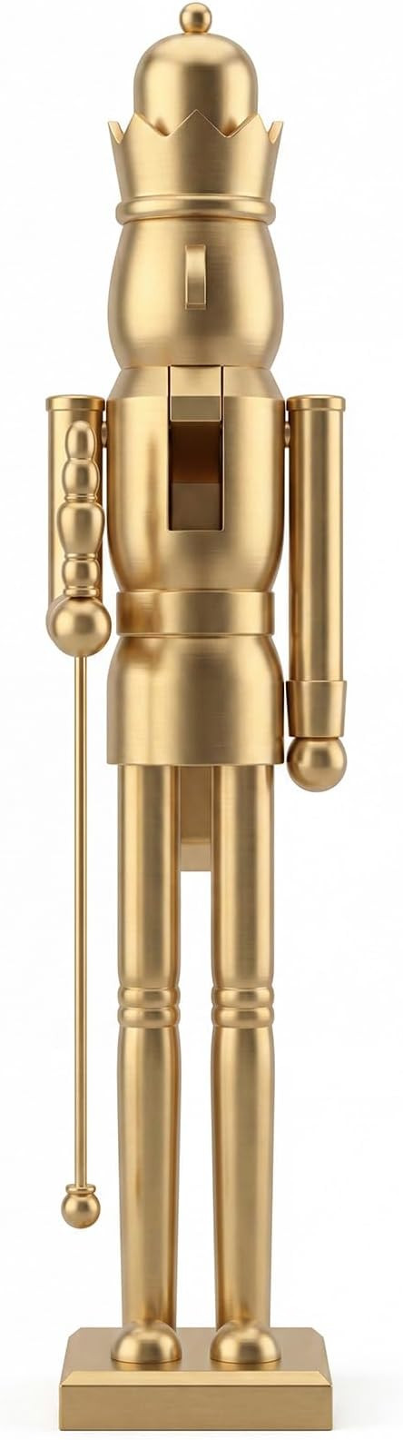 BreezeHug 48 Inch 4 ft Life Size Christmas Nutcracker Figure Farmhouse Large Giant Gold Wood Nutc... | Amazon (US)
