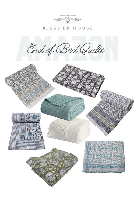 Super soft quilts! Perfect as a throw blanket or end of the bed throw! 
#BlockPrintquilt #BlockPatternQuilt #quilt #amazonhome #amazonfind #printedquilt #smallprint 


#LTKstyletip #LTKSeasonal #LTKhome