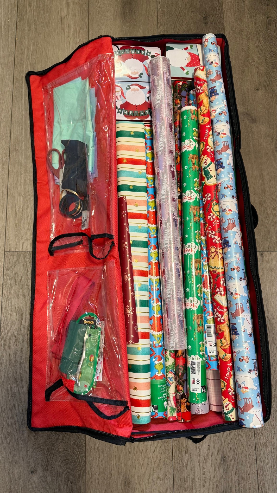 Wrapping paper, tape, ribbon organization! 🎄🎁🎅🏼


#LTKSeasonal #LTKHoliday
