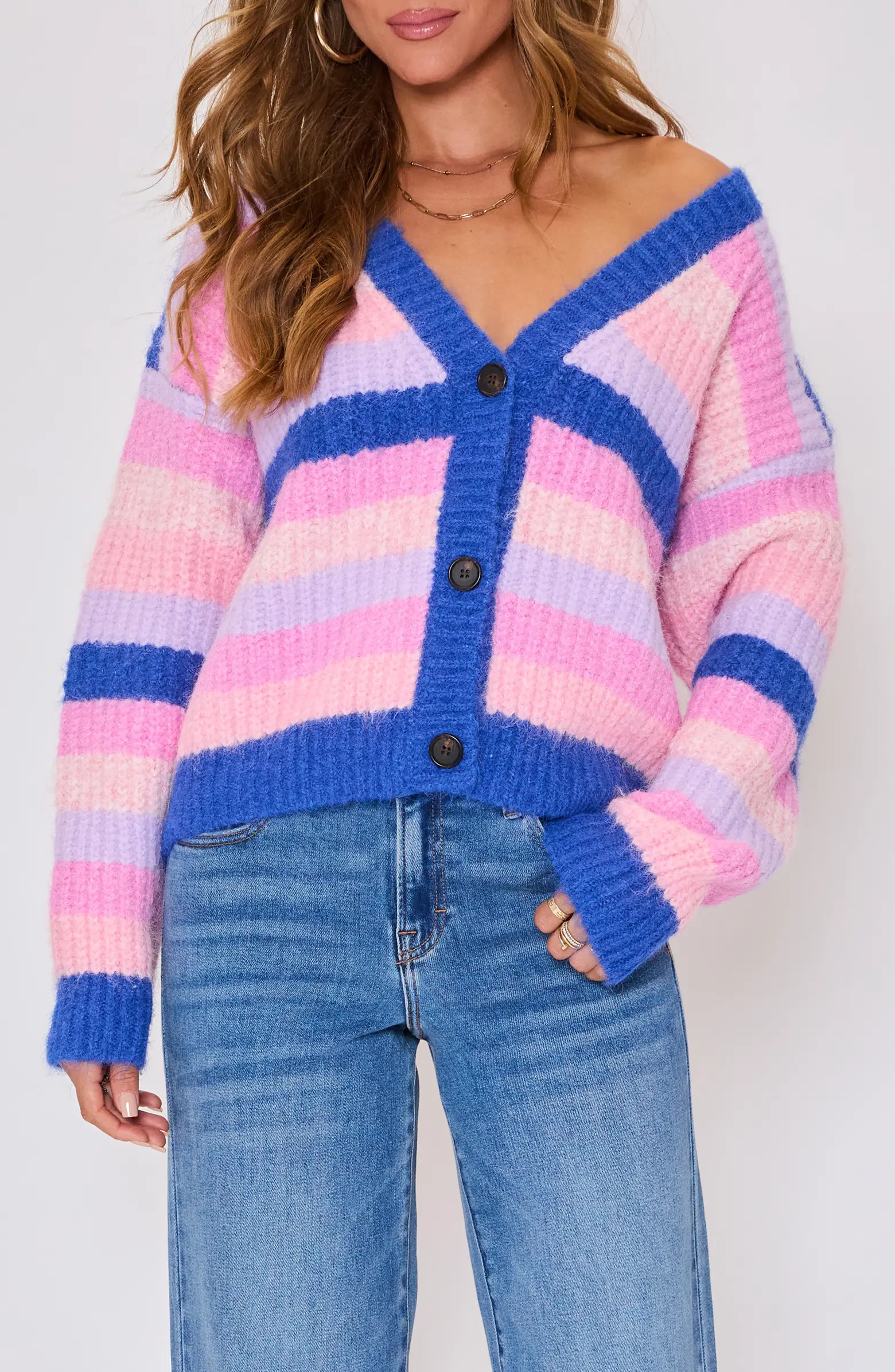 Mood Boost Stripe Cardigan | Nordstrom