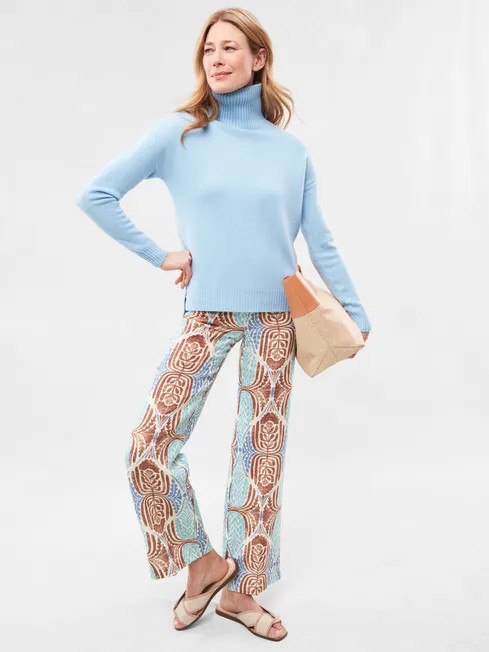 Carter Linen Pants in Carriage House Floral | J.McLaughlin