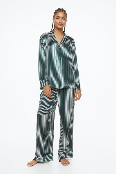 Zweiteiliger Pyjama | H&M (DE, AT, CH, NL, FI)