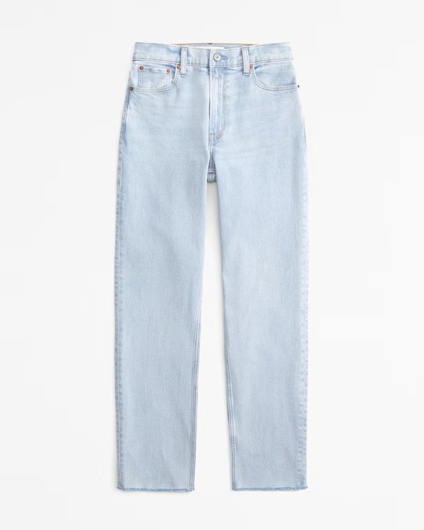 Women's High Rise Mom Jean | Women's Bottoms | Abercrombie.com | Abercrombie & Fitch (US)