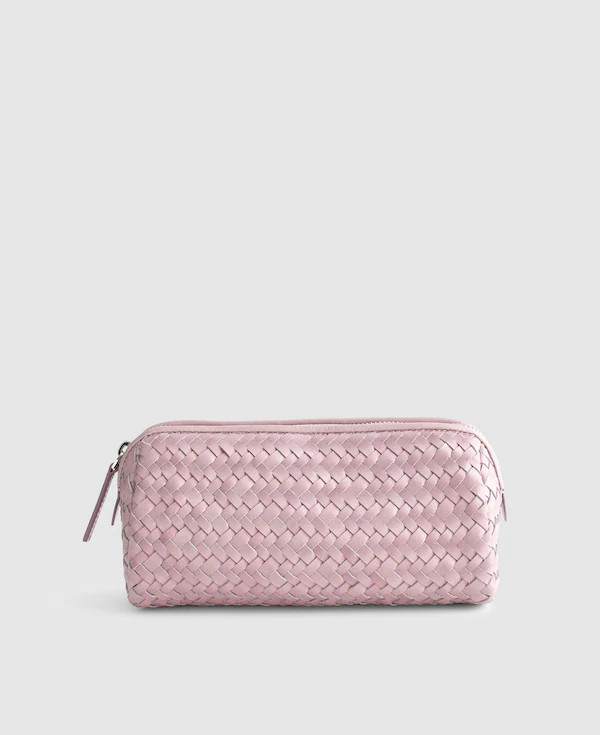 The Signature Woven Zip Pouch | Madewell