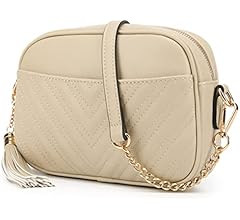 lola mae Quilted Crossbody Bag, Trendy Design Shoulder Purse | Amazon (US)