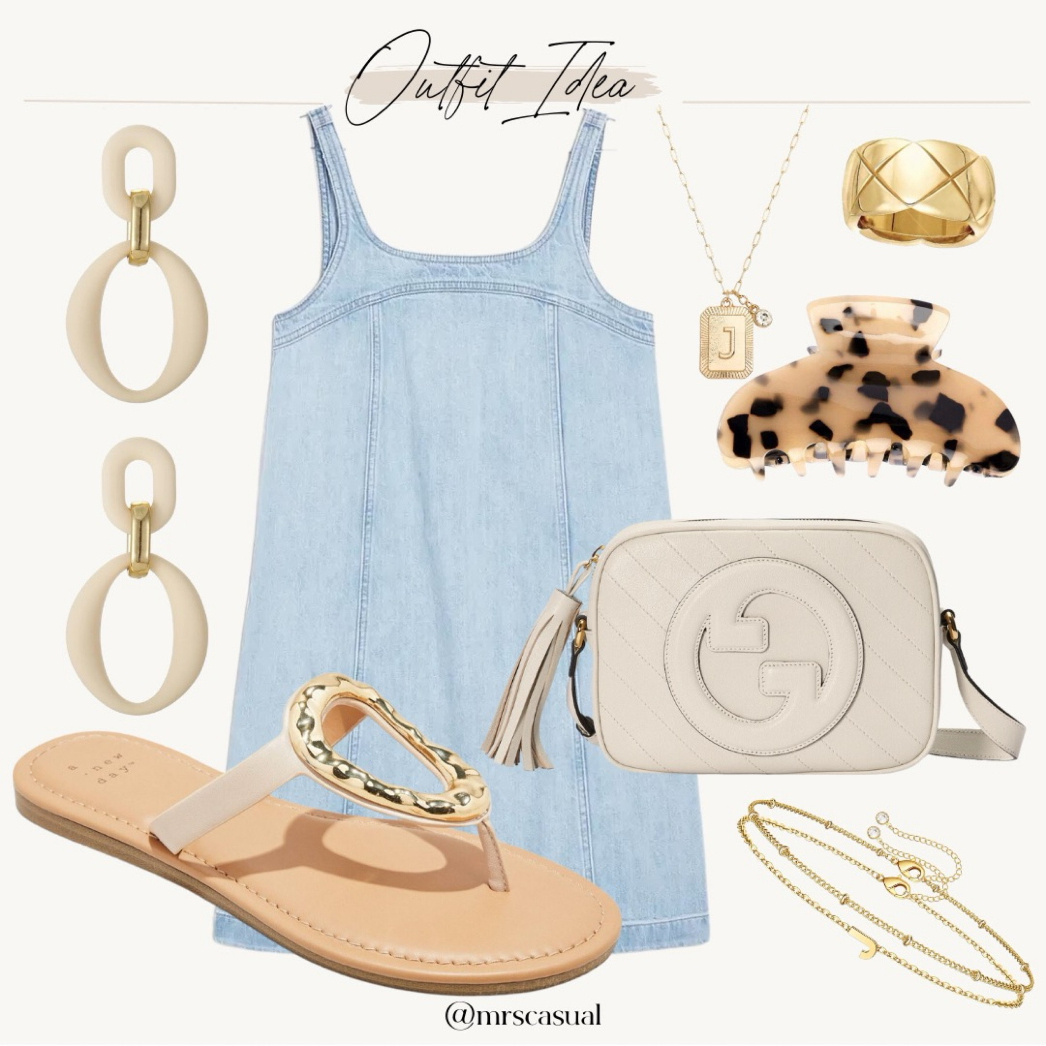 Love this denim dress for summer 🙌🏻 so cute! 

#LTKFindsUnder100 #LTKStyleTip #LTKOver40