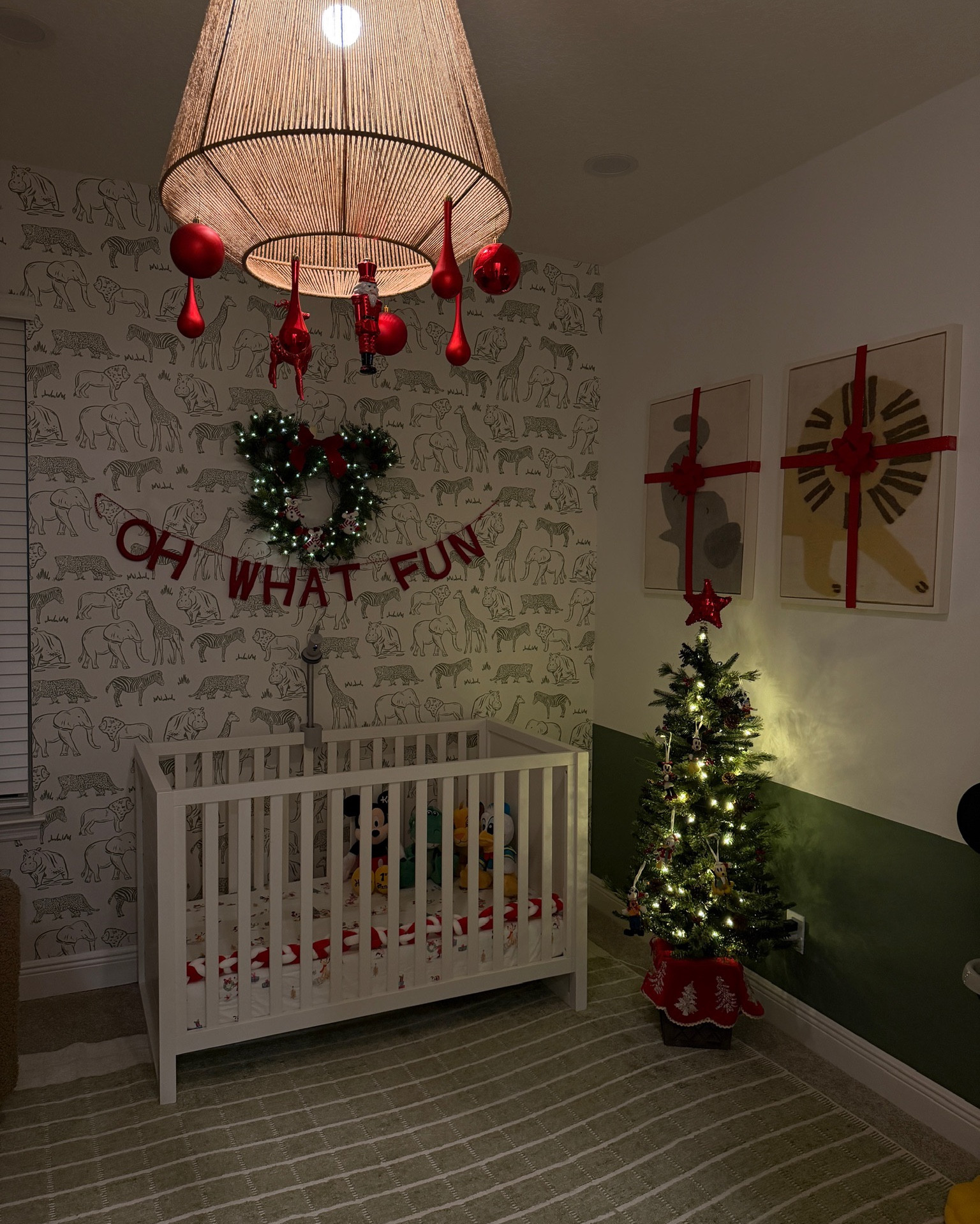 Koa’s nursery room for Christmas 🥹🎄

#LTKHome #LTKBaby #LTKHoliday