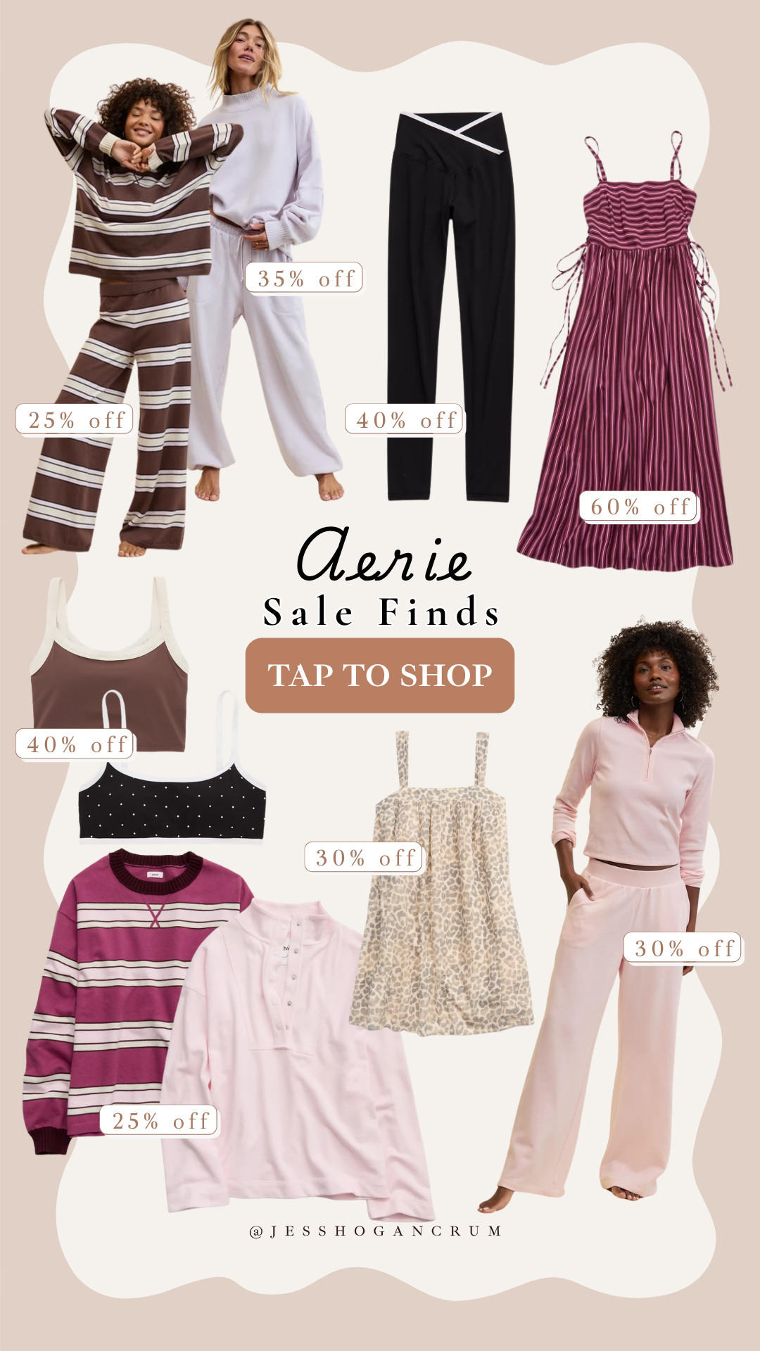 aerie on sale! 

workout sets, lounge wear, pilates outfits, sports bra, leggings, dresses, sweatshirt, activewear, jess crum 

 #LTKootd #LTKSaleAlert