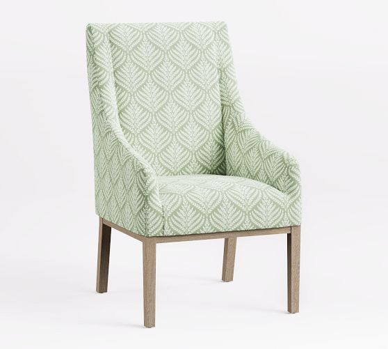 Kravet York Upholstered Dining Armchair | Pottery Barn (US)