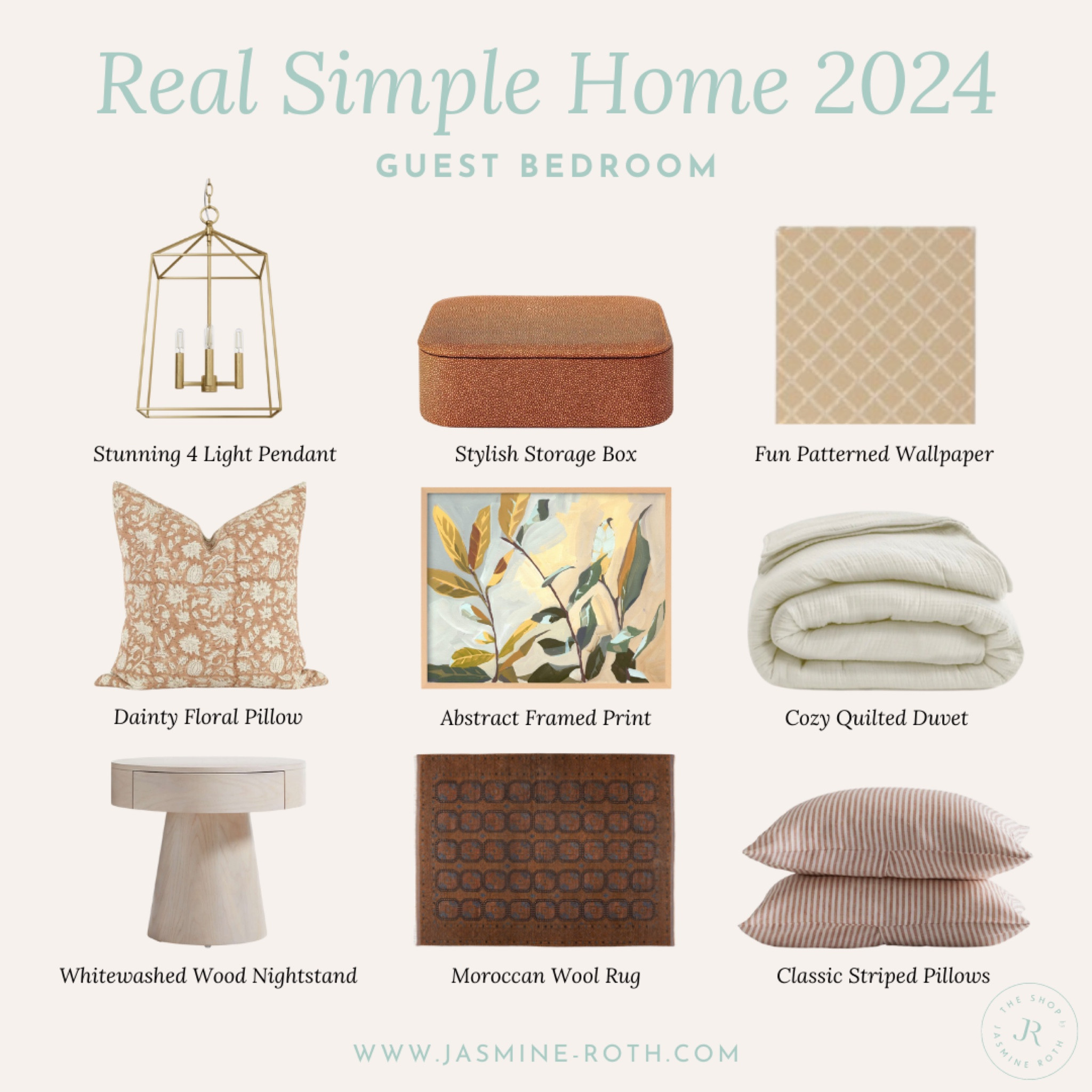 Shop the look - Real Simple Home 2024 Guest Bedroom

#RealSimple #RealSimpleHome2024

#LTKHome