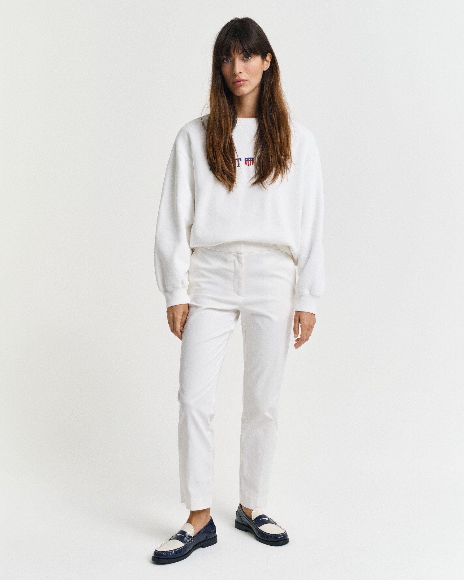 Slim Fit Cigarette Slacks - GANT | Gant