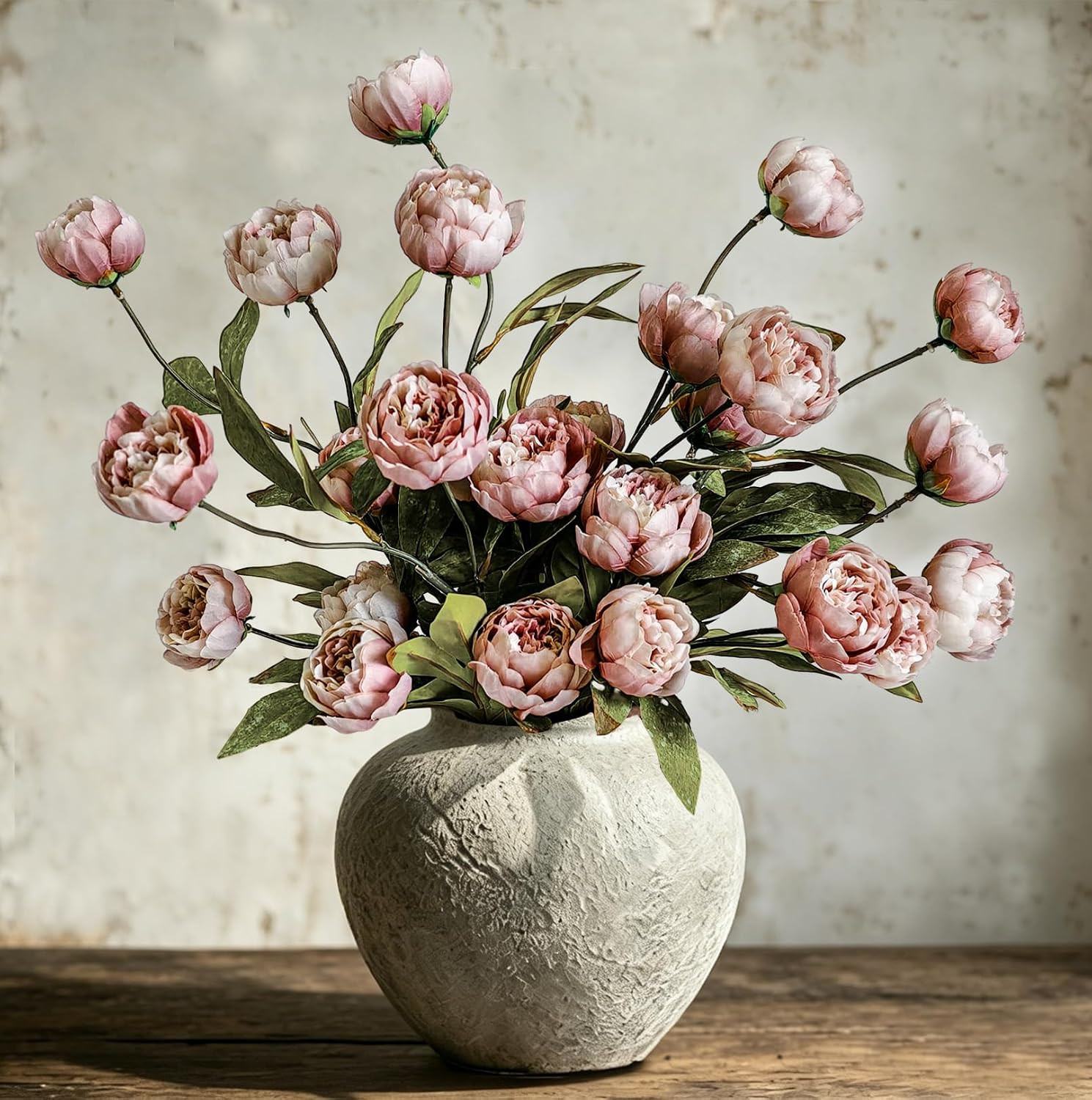 6Pcs Viral Peony Artificial Flowers for Vase | Amazon (US)