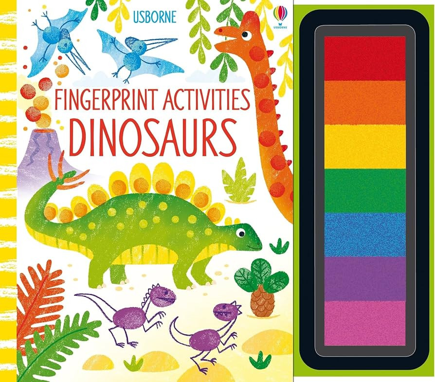 Fingerprint Activities Dinosaurs | Amazon (US)