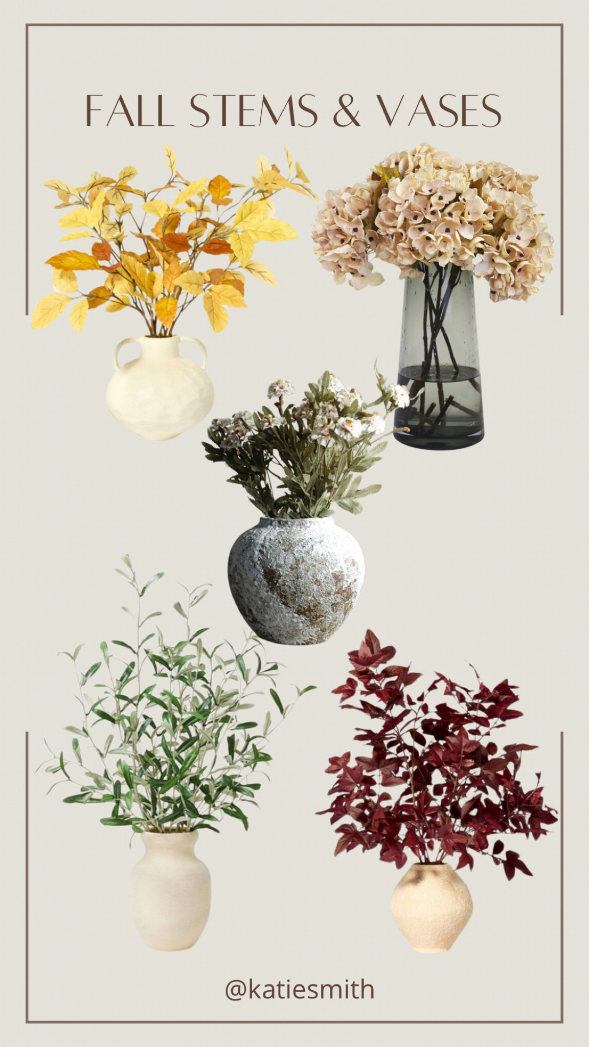 Fall stems and vases im loving! 

Fall stems | fall faux plants | fall plants | fall decor | fall favorites | fall living room | amazon home | target home 

#LTKFamily #LTKFindsUnder50 #LTKHome