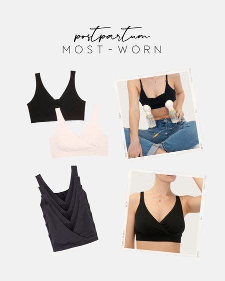 Postpartum essentials: nursing bras 🤍 