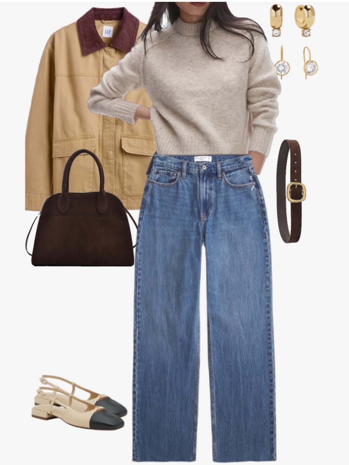 Fall in love with layers 🍂✨ Rock a cozy barn jacket and chocolate brown bag with this matching belt—cozy, chic, and ready for pumpkin-spice season! #FallStyle #ChicAndCozy #ChocolateBrown #BarnJacket #ChoreJacket

Note: bag is $29.99 on Amazon

#LTKSeasonal #LTKWorkwear #LTKFallSale