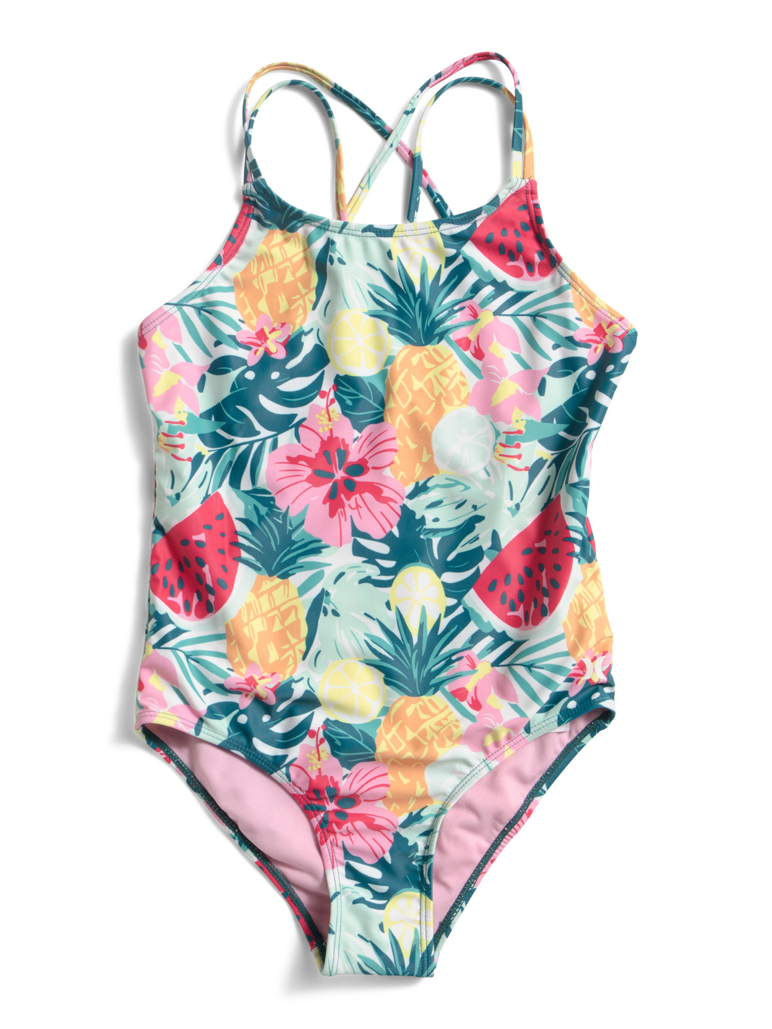 girls printed one piece swimsuit | TJ Maxx