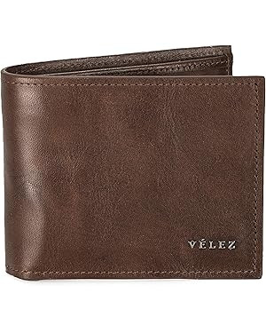 Full Grain Leather Card Holder for Men, (1" x 3.6" x 5") - Slim, Brown Business Card Wallet with ... | Amazon (US)