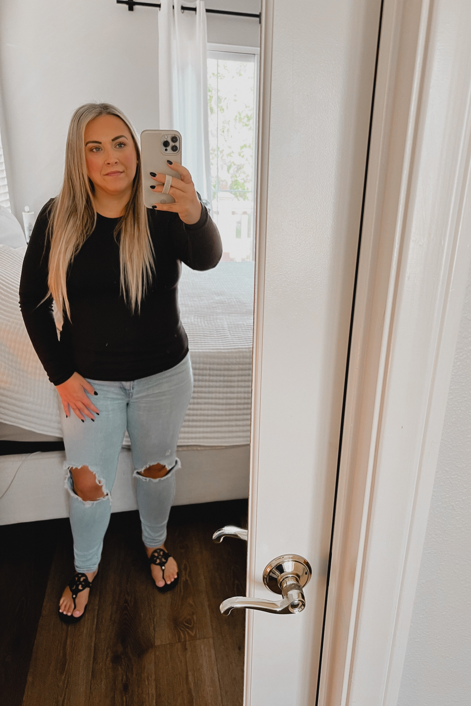 New slinky rib top is fall goals! So comfy, buttery soft, stretchy, not clingy & not thick. Love! 

#LTKstyletip #LTKSeasonal