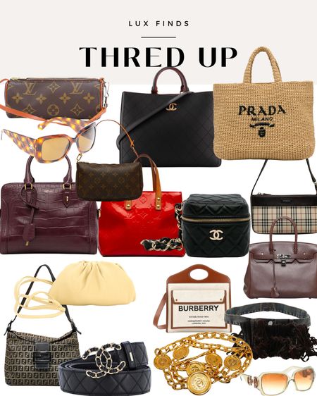 Thred-Up Best Designer bags + accessories  