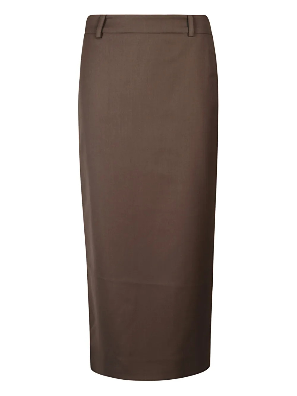 The Frankie Shop Alrose Pencil Skirt | Brown | FARFETCH | Farfetch Global