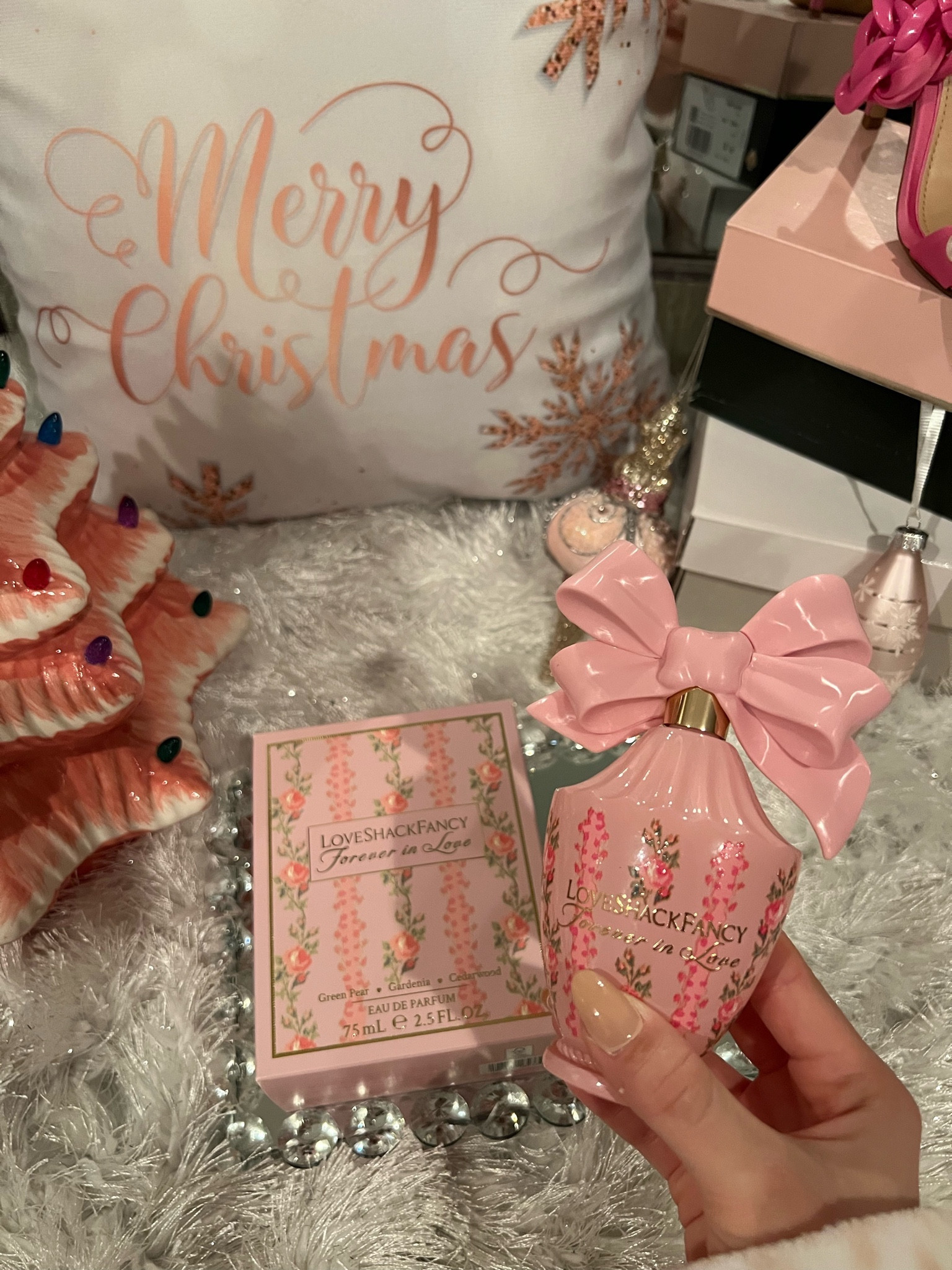 New at Sephora: LoveShackFancy Perfume! Sephora perfume. Xoxo 

Pink:
Fragrance Family: Florals
Scent Type: Fruity Florals
Key Notes: Green Pear, Gardenia, Cedarwood

Blue:
Fragrance Family: Florals
Scent Type: Classic Florals
Key Notes: Blackcurrant, Peony, White Amber

Sephora finds / sephora picks / sephora favorites / perfume collection / girly perfumes / girly fragrances / floral fragrance/ floral perfume / bows / pink bow / bow trend / roses / girly girl style / trending / sephora must haves / beauty must haves / gift for her / gifts for teens / gifts for her / birthday gift / Valentine’s day gift / Christmas gifts for her / loveshackfancy fragrance / gold / that girl aesthetic / Pinterest aesthetic 

#LTKstyletip #LTKbeauty #LTKGiftGuide