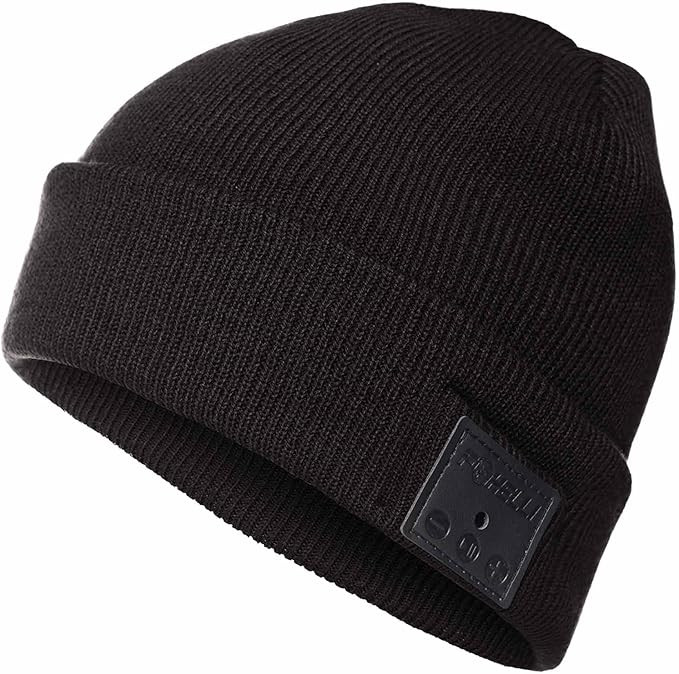 Foxelli Bluetooth Beanie Hat – 15-Hour Battery, Built-in Mic, Fully Washable, Perfect Tech Gift... | Amazon (US)