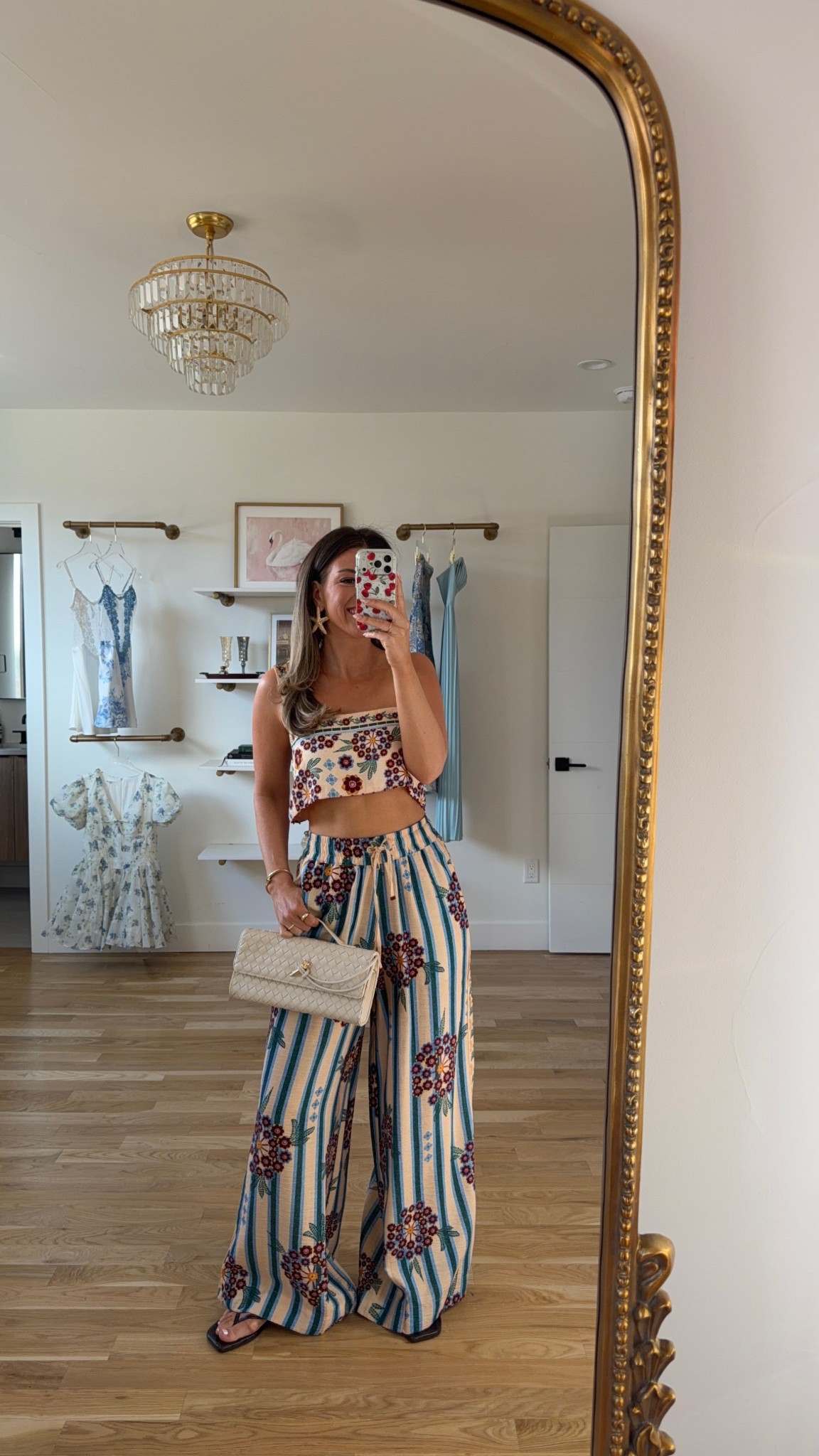 Tan striped blue floral pant set resortwear and summer vaca look

Wearing my usual small top medium pant 

Vacation
Destination
Pant set
Coverup
Pool day
Beach trip

#LTKootd #LTKTravel #LTKSeasonal