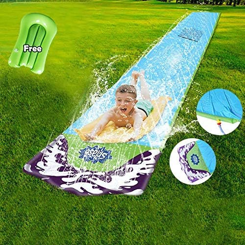 SOARRUCY Water Slip and Slide, 197" x 29" Giant Blow Up Slip and Slide, Water Slides Inflatables ... | Amazon (US)