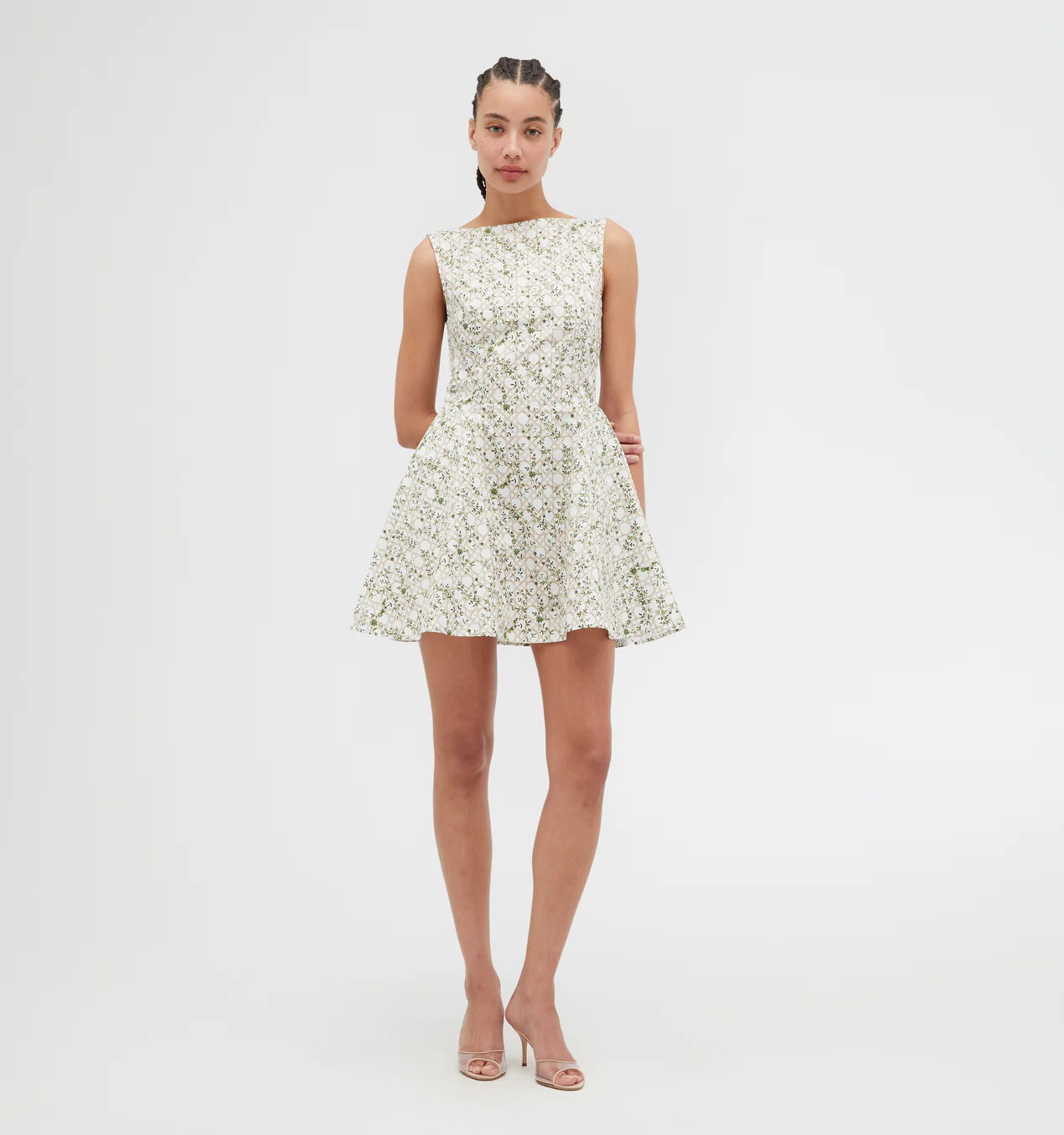 The Sutton Dress - White Broderie Anglaise | Hill House Home US