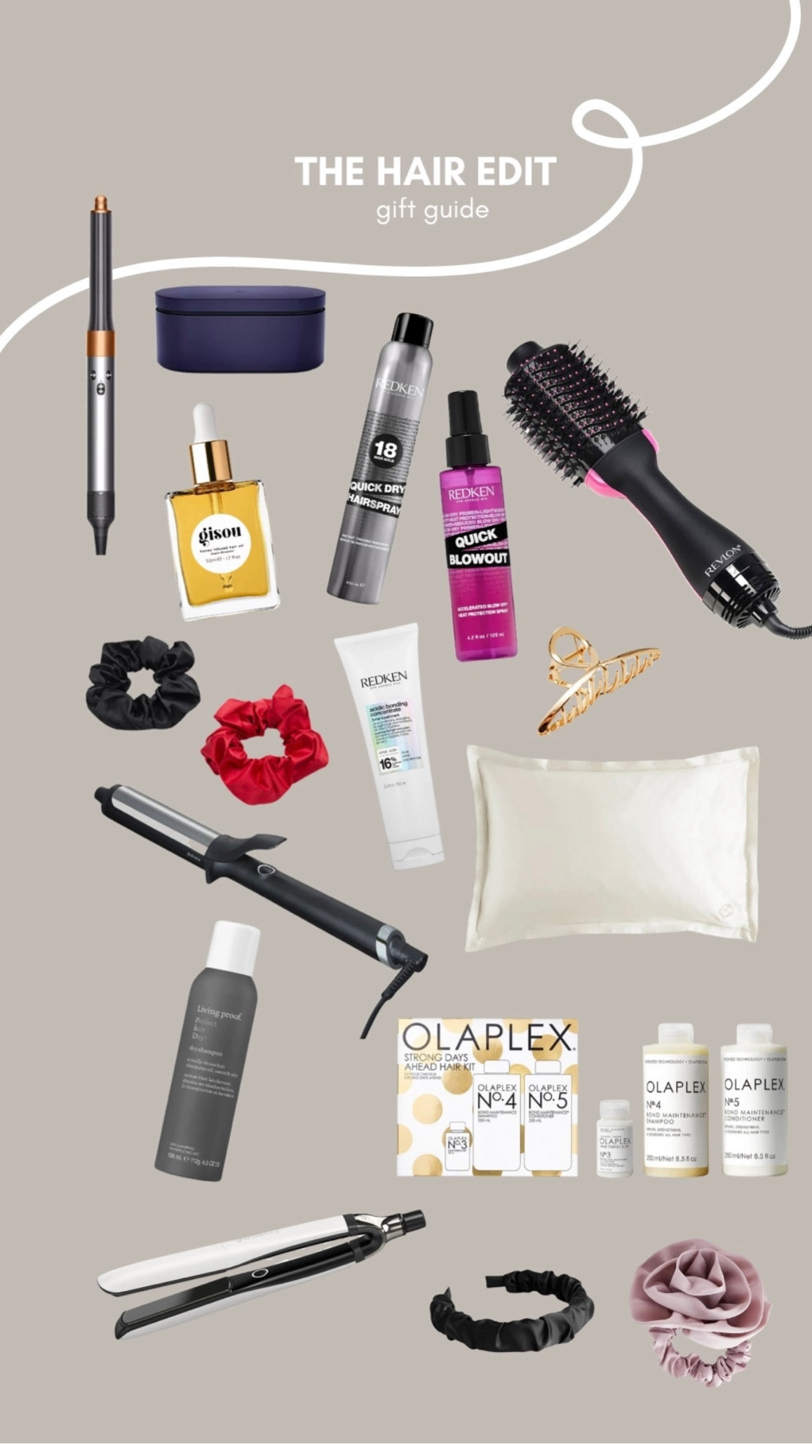All my favourite hair care and styling tools & accessories that would make the perfect Christmas gifts this year ❣️

GHD, Dyson airwrap, Redken, & Other stories, silk pillow, Olaplex, Living proof


#LTKGiftGuide #LTKHoliday #LTKCyberWeek