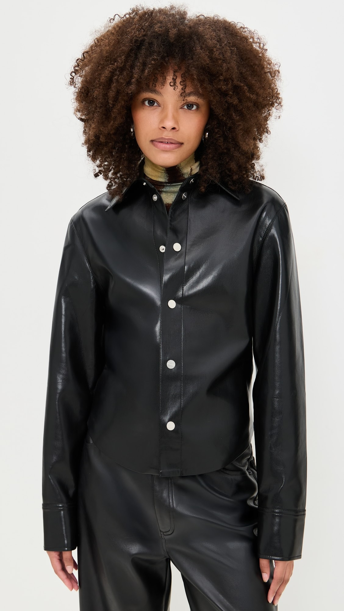 Bogna Faux Leather Top | Shopbop